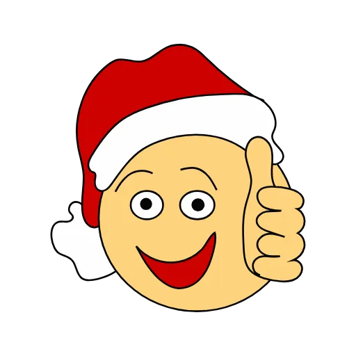 😊 Стикер «smile_newyear» для Telegram