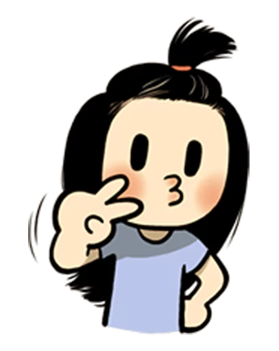 😗 Стикер «Smile Brush» для Telegram