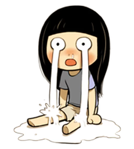 😭 Стикер «Smile Brush» для Telegram