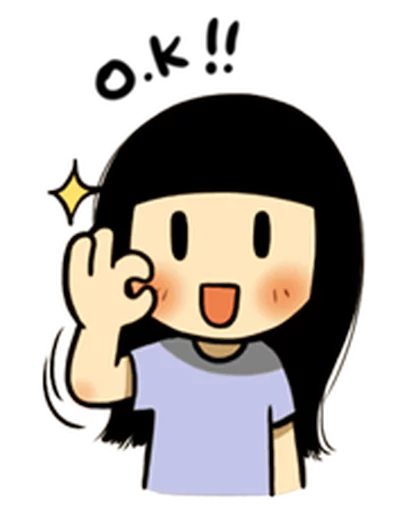 👌 Стикер «Smile Brush» для Telegram