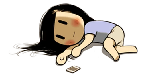 😞 Стикер «Smile Brush» для Telegram