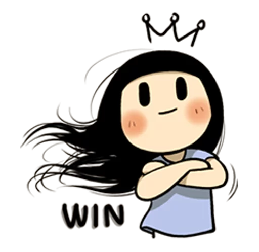 👑 Стикер «Smile Brush» для Telegram