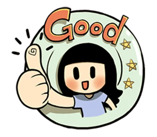 👍 Стикер «Smile Brush» для Telegram