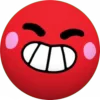 Стикер 45 3D Smile
