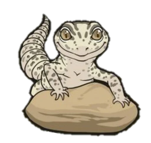 🙃 Стикер «Smile Gekko» для Telegram