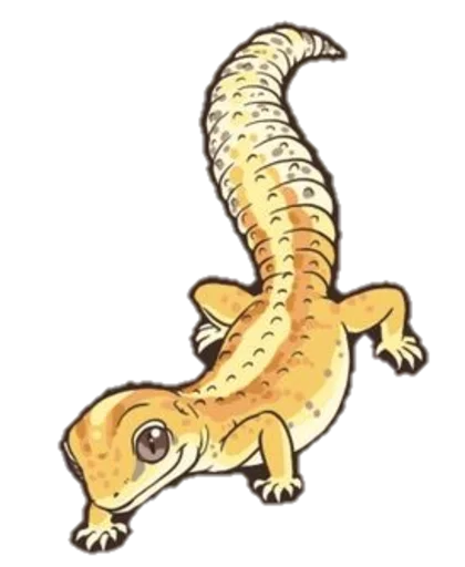 😊 Стикер «Smile Gekko» для Telegram