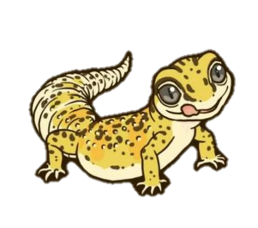 😋 Стикер «Smile Gekko» для Telegram