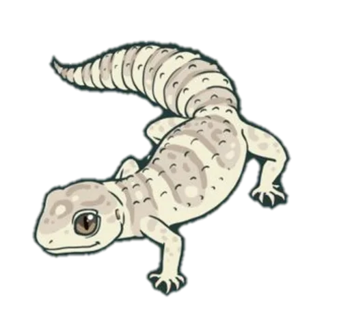 👀 Стикер «Smile Gekko» для Telegram