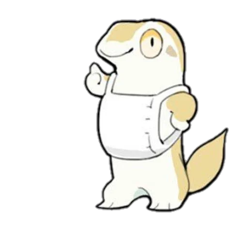 😋 Стикер «Smile Gekko» для Telegram
