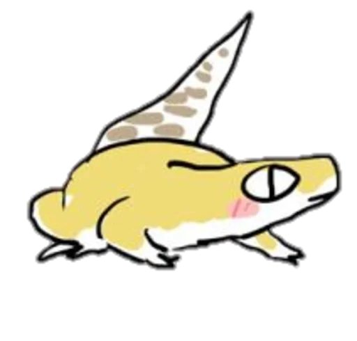 🤩 Стикер «Smile Gekko» для Telegram