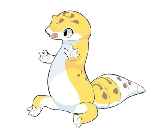 😋 Стикер «Smile Gekko» для Telegram