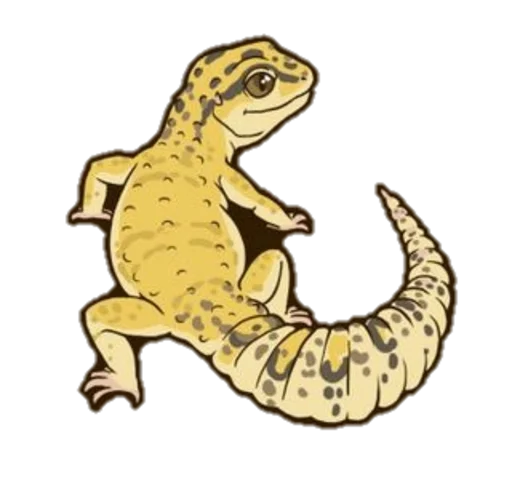 🙃 Стикер «Smile Gekko» для Telegram