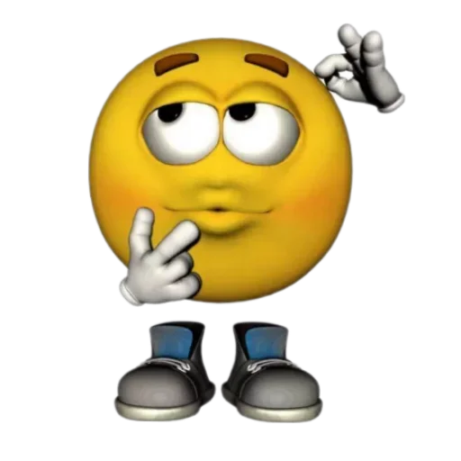 😗 Стикер «3D Смайлики» для Telegram