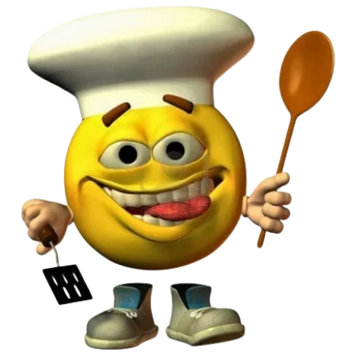 🍴 Стикер «3D Смайлики» для Telegram