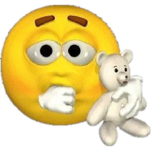 🧸 Стикер «3D Смайлики» для Telegram