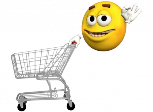 🛒 Стикер «3D Смайлики» для Telegram