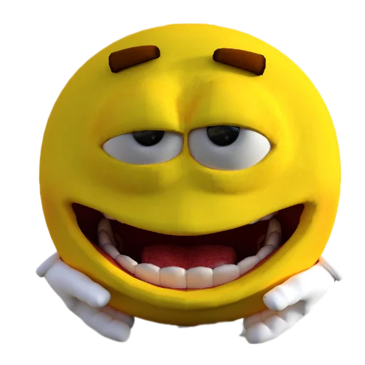 🤤 Стикер «3D Смайлики 2» для Telegram