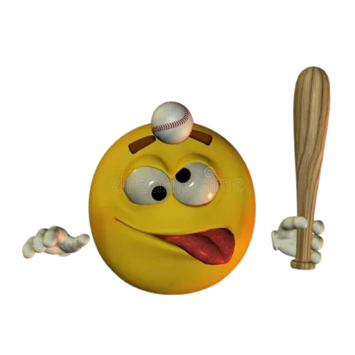 ⚾️ Стикер «3D Смайлики 2» для Telegram
