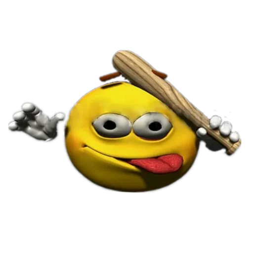 🤪 Стикер «3D Смайлики 2» для Telegram
