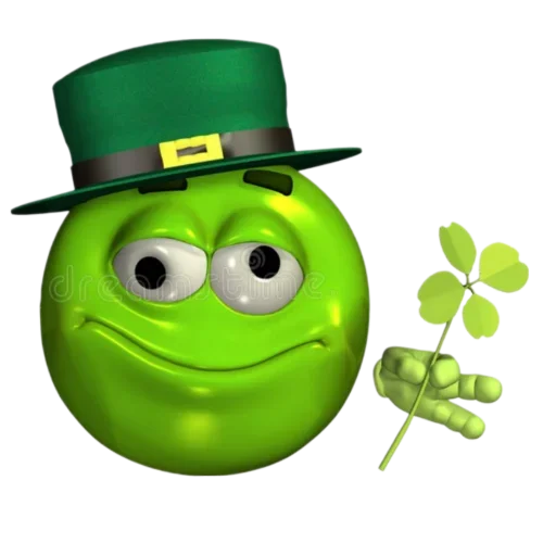 🍀 Стикер «3D Смайлики 2» для Telegram