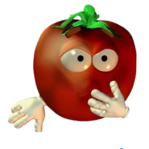 🍅 Стикер «3D Смайлики 2» для Telegram