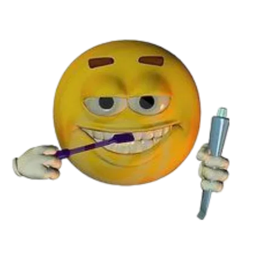 🪥 Стикер «3D Смайлики 2» для Telegram