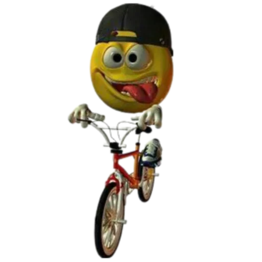 🚲 Стикер «3D Смайлики 2» для Telegram
