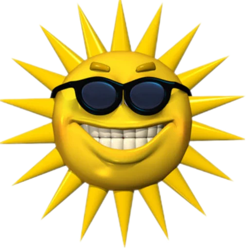 😎 Стикер «3D Смайлики 2» для Telegram