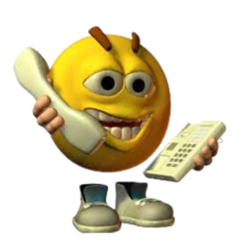 📞 Стикер «3D Смайлики 2» для Telegram