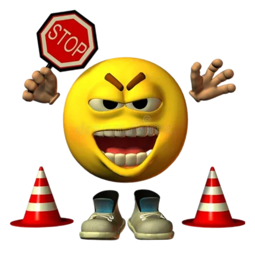 ⛔️ Стикер «3D Смайлики 2» для Telegram