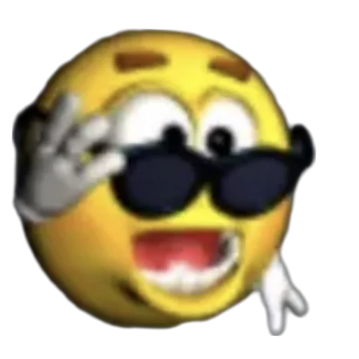 😎 Стикер «3D Смайлики 2» для Telegram