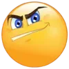 Стикер 47 Смайлы #emoji