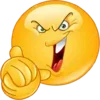 Стикер 51 Смайлы #emoji