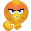 Стикер 54 Смайлы #emoji