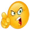 Стикер 46 Смайлы #emoji