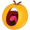 Стикер 48 Смайлы #emoji