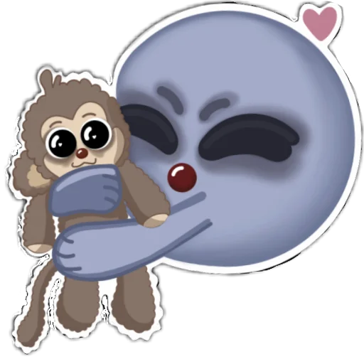 🐦 Стикер «Рожицы» для Telegram