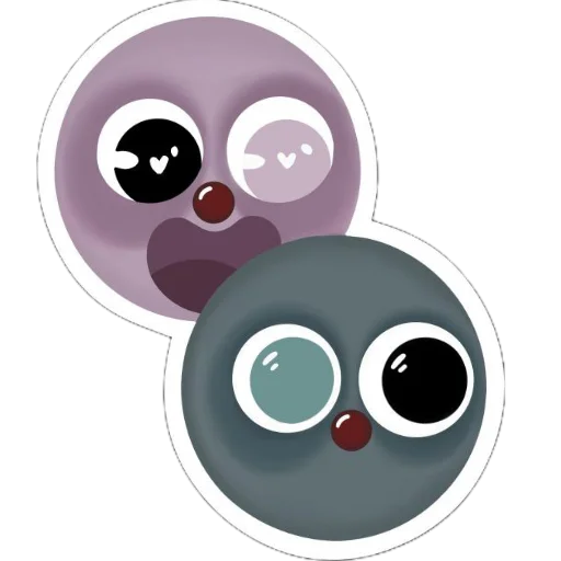 ❤ Стикер «Рожицы» для Telegram