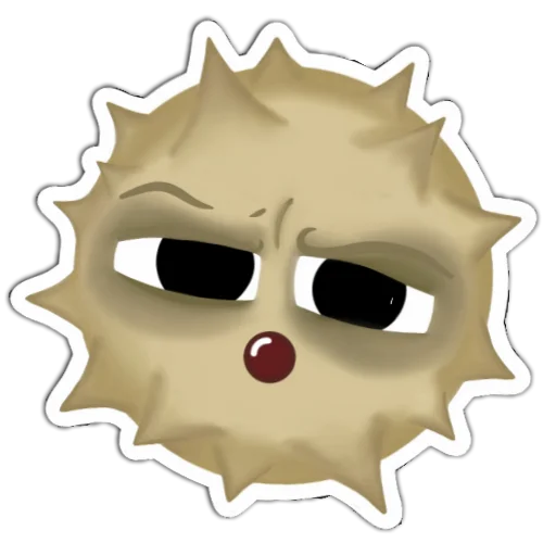 🍽 Стикер «Рожицы» для Telegram