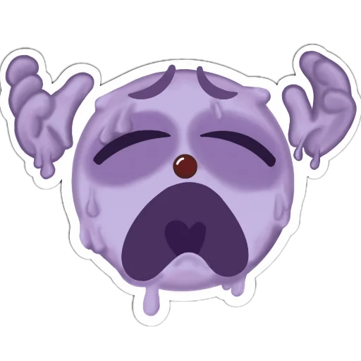 🍽 Стикер «Рожицы» для Telegram