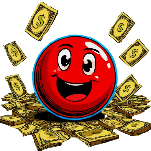 🤑 Стикер «Sliding» для Telegram