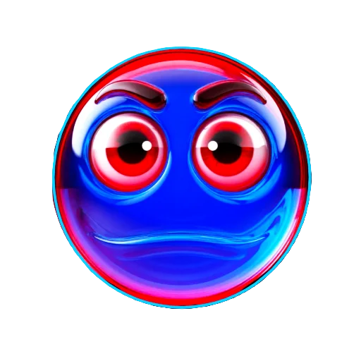 😐 Стикер «Sliding» для Telegram