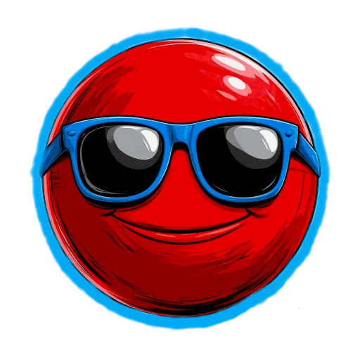 😎 Стикер «Sliding» для Telegram