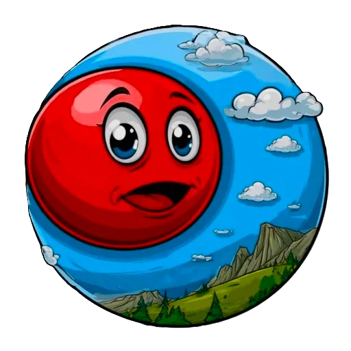🏝 Стикер «Sliding» для Telegram