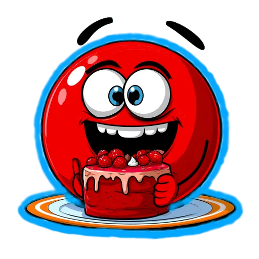 😋 Стикер «Sliding» для Telegram