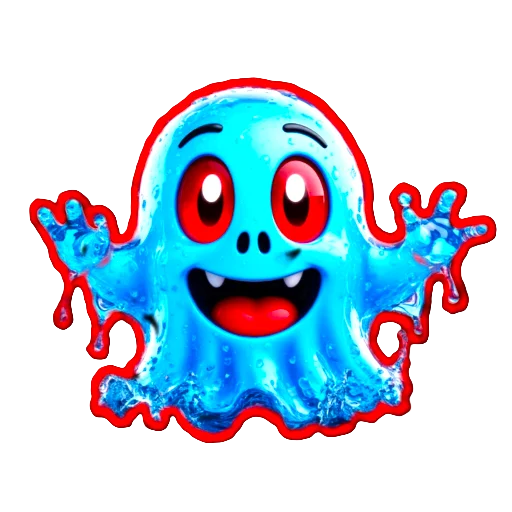 👻 Стикер «Sliding» для Telegram