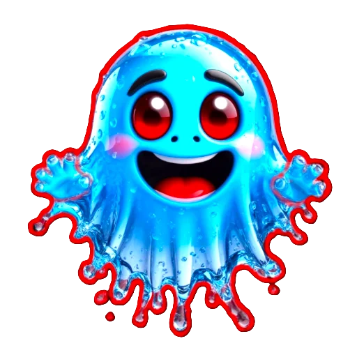 👻 Стикер «Sliding» для Telegram