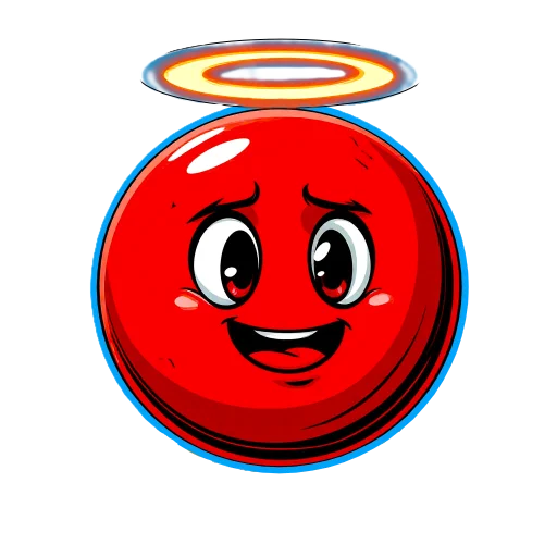 😇 Стикер «Sliding» для Telegram
