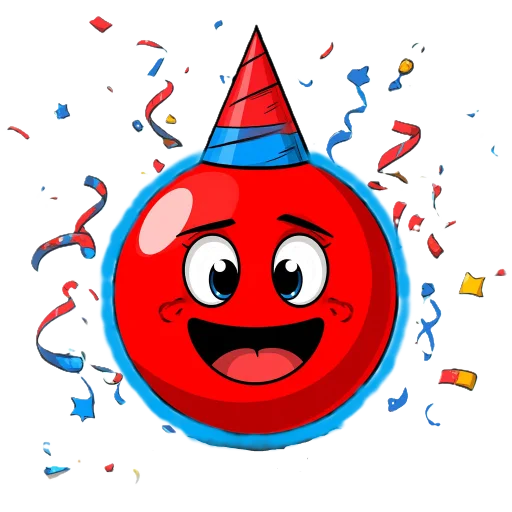 🥳 Стикер «Sliding» для Telegram