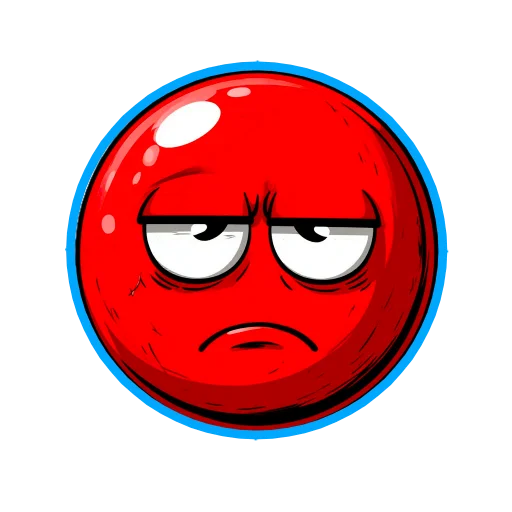 😐 Стикер «Sliding» для Telegram
